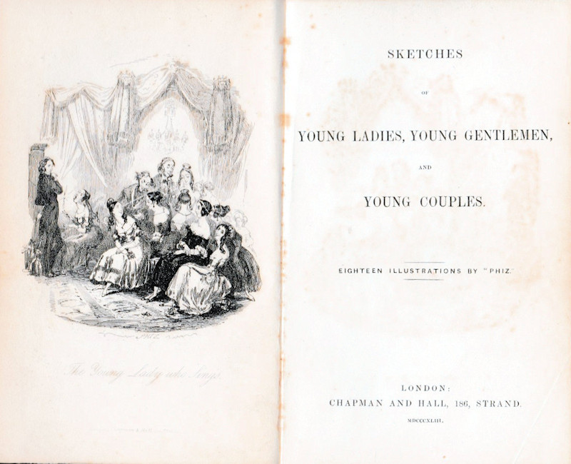 Sketches of Young Couples by Charles Dickens — Books on the Hill